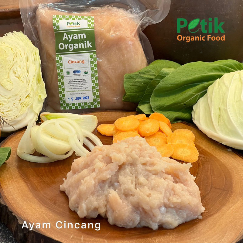 

Ayam Cincang Organik -Petik Organik