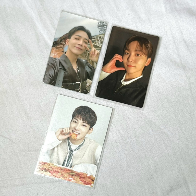 seventeen face the sun fts powerstation ld jeonghan photocard with seungkwan rpc carver wonwoo tc lu