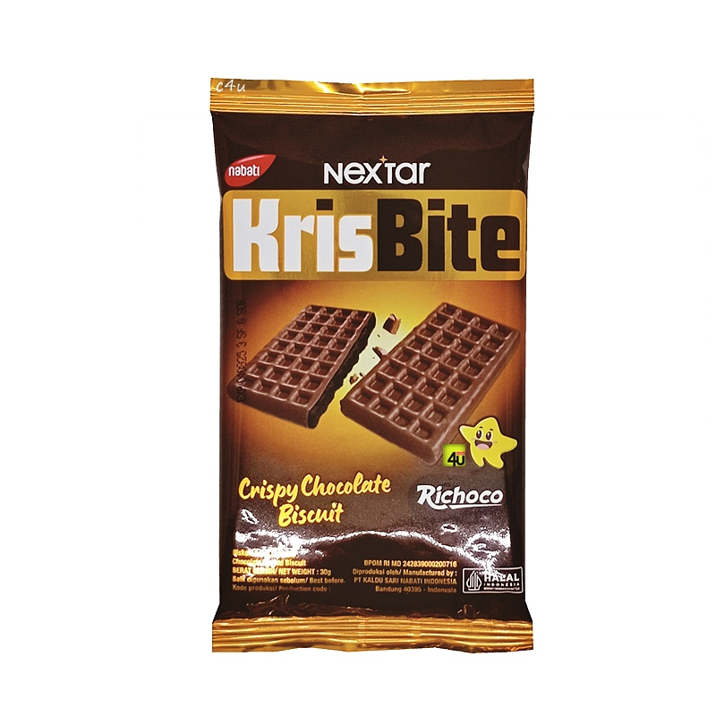 

Nabati Nextar KrisBite - Crispy Chocolate Biscuit - 30 gr