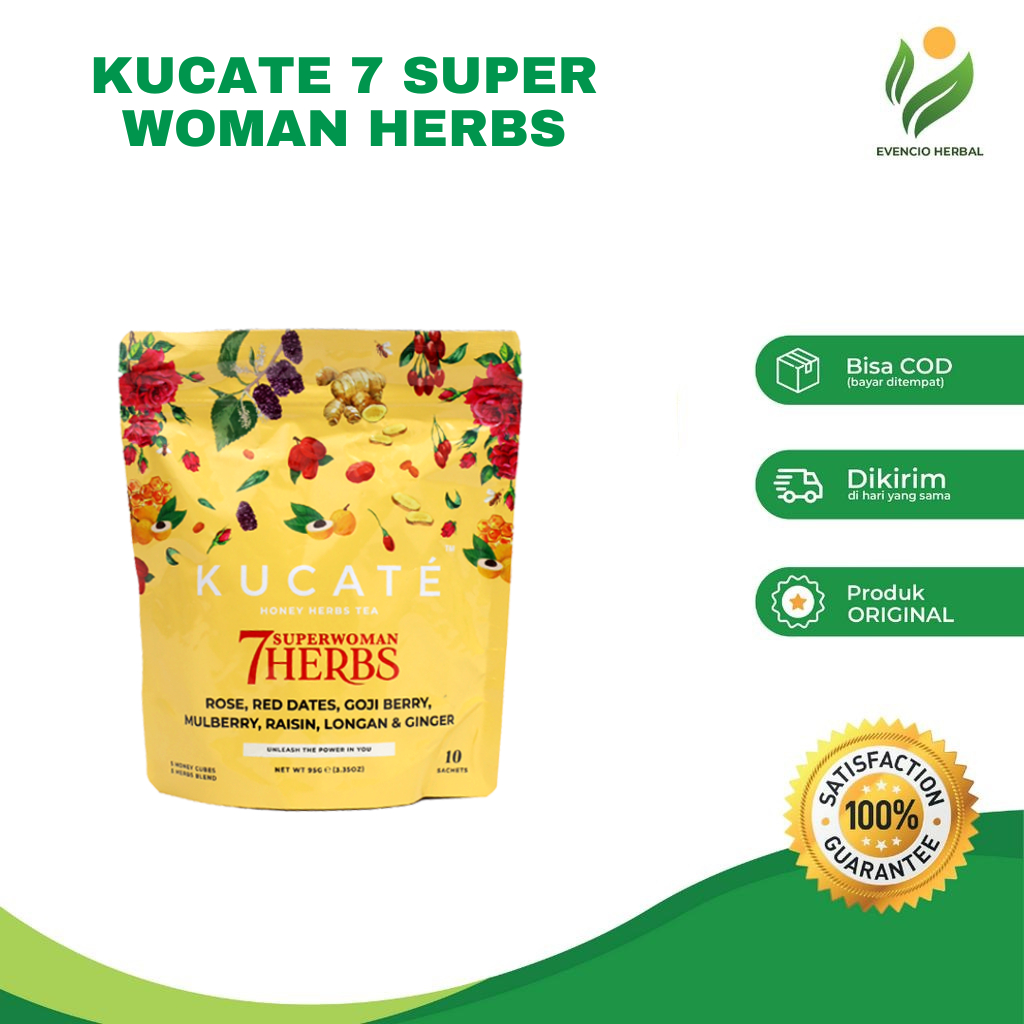 

Kucate Superwomen - Tea Kesehatan Dengan ekstak bunga ros meringankan masalah pencernaan 10 Sachet