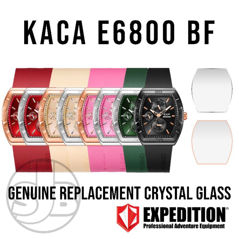 KACA E6800 JAM TANGAN EXPEDITION ORIGINAL E6800BF E 6800 BF 6800BF