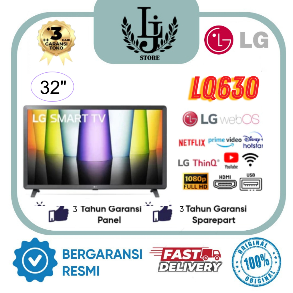 TV LED LG 32LQ630 / 32LR650 LED Smart LG 32 Inch Smart TV LG