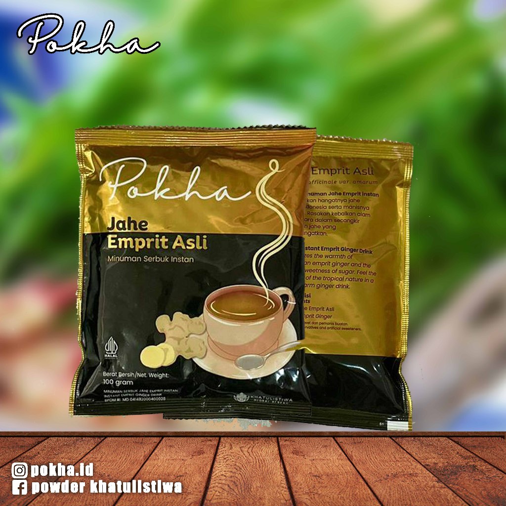 

Pokha jahe emprit asli kemasan 100 gr