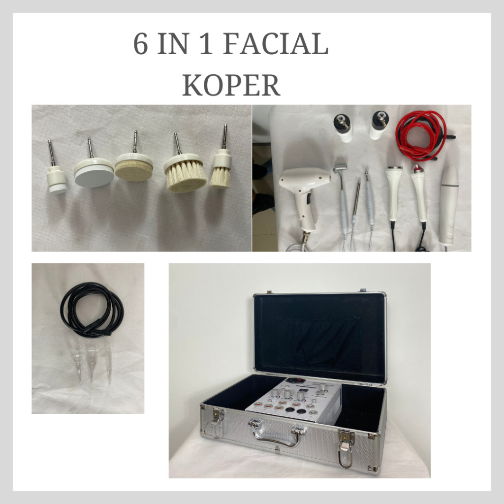 6in1 Facial koper | Alat facial | Alat facial home care