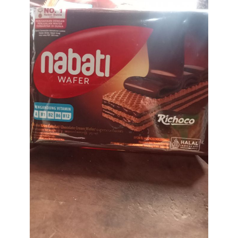 

wafer nabati richoco 37 g Rp 10.000/5pcs