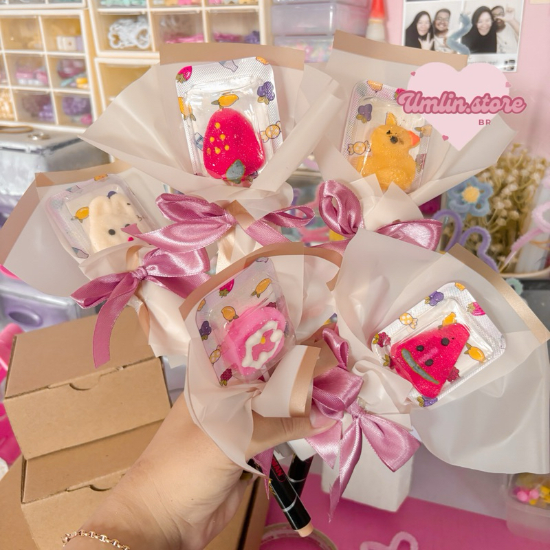 

Buket permen lolipop gift kado