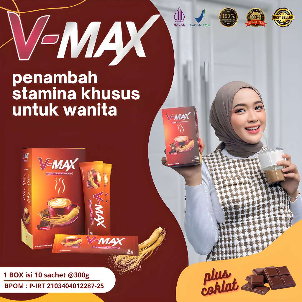 

V-max Minuman Cokelat Perangsangwanita Kopi ampuh