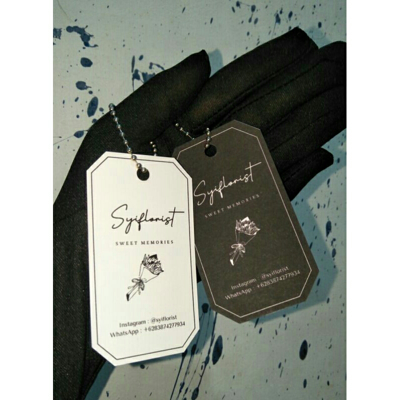 

HANGTAG UNTUK USAHA, KARTU UCAPAN DLL HARGA TERJANGKAU