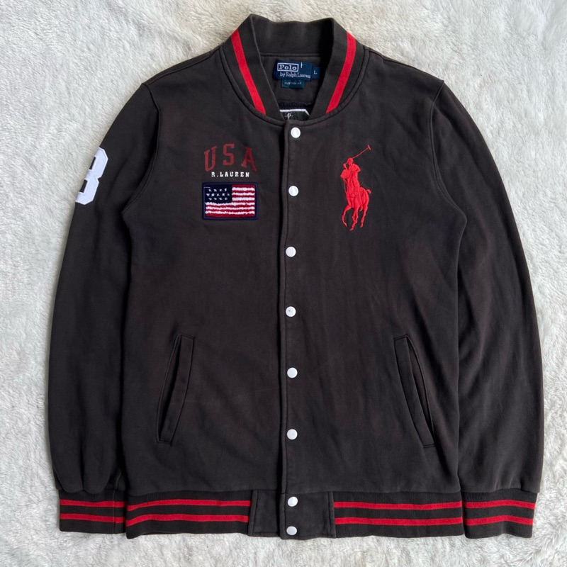 varsity ralph lauren big logo