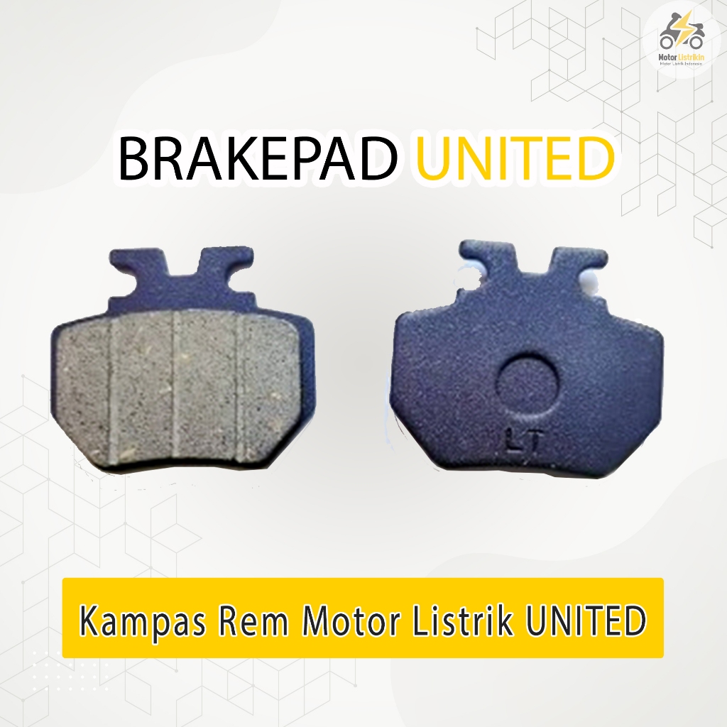 Kampas Rem Motor Listrik United