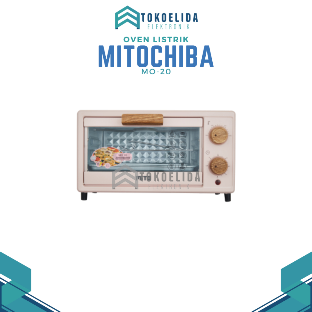 Mitochiba oven listrik mini Mitochiba MO 20 - Oven listrik kapasitas 11L