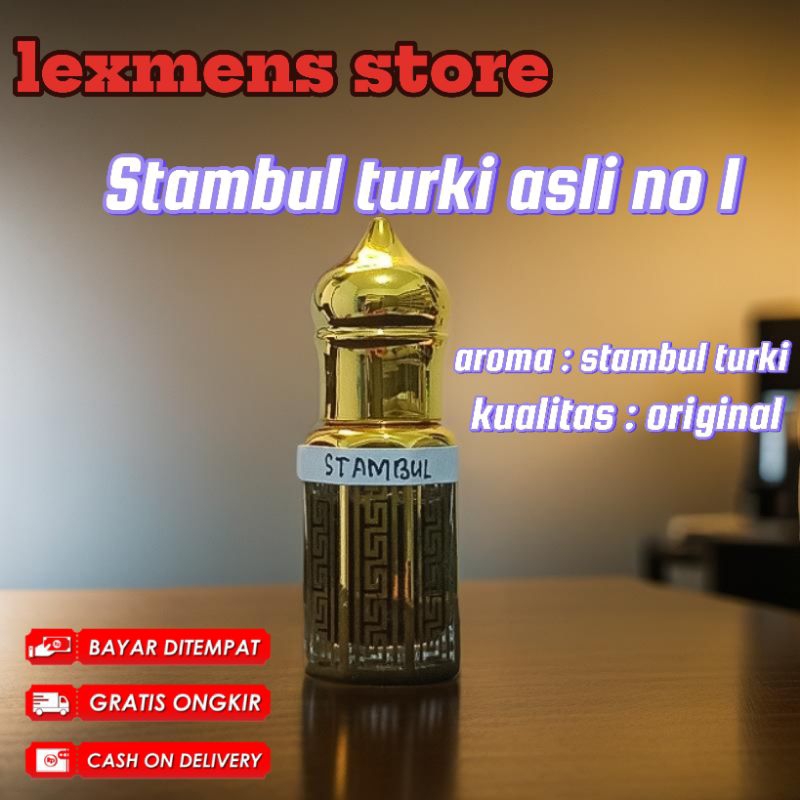 [ LEXMENS STORE ] Minyak Wangi Stambul Original Kualitas bagus No 1