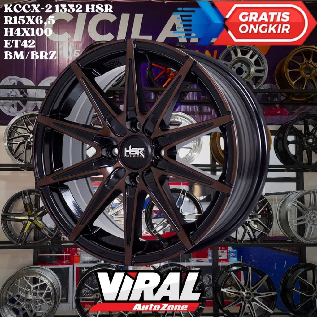Velg Mobil KARIMUN , AVEGA , DATSUN , MOBILIO , HSR KCCX 2 RING 15 R15