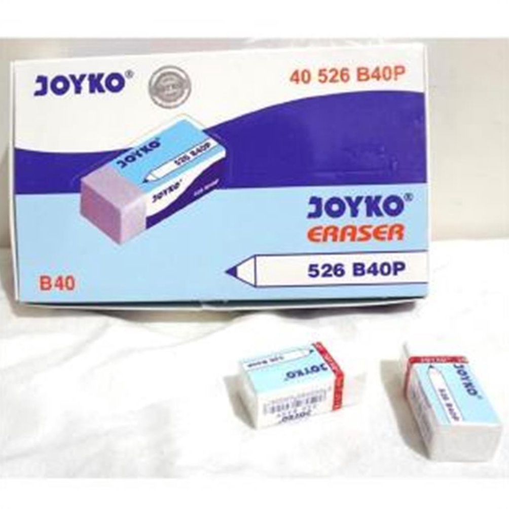 

KODE T45V Penghapus Stip Joyko Putih Kecil 1pak4 pcs