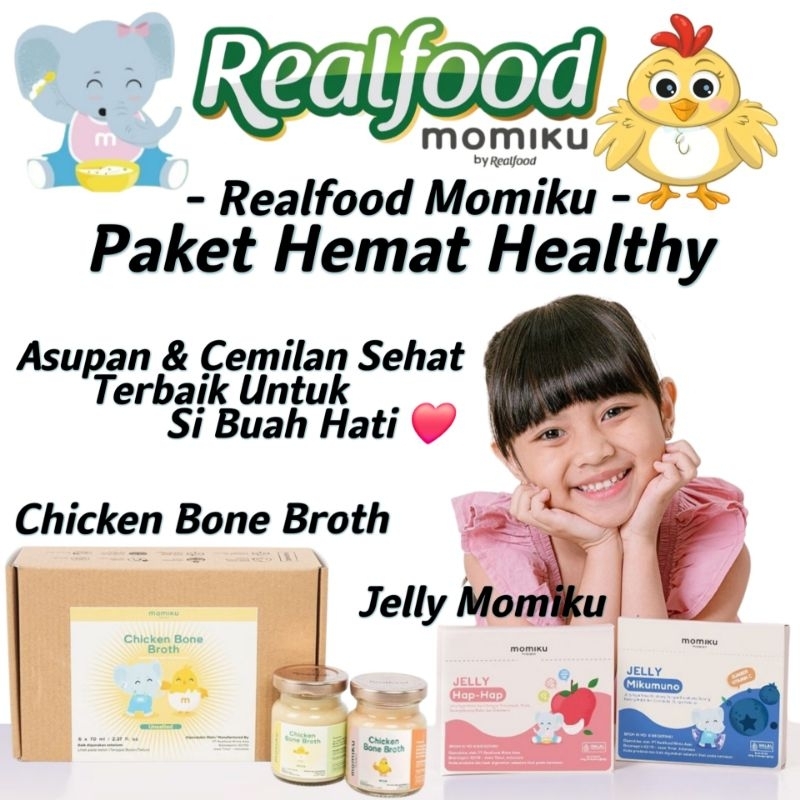 

Realfood Momiku Paket Hemat Healthy Chicken Bone Broth & Jelly Momiku ( Untuk Mengatasi Asupan Nafsu Makan Serta Meningkatkan Imun Tubuh )