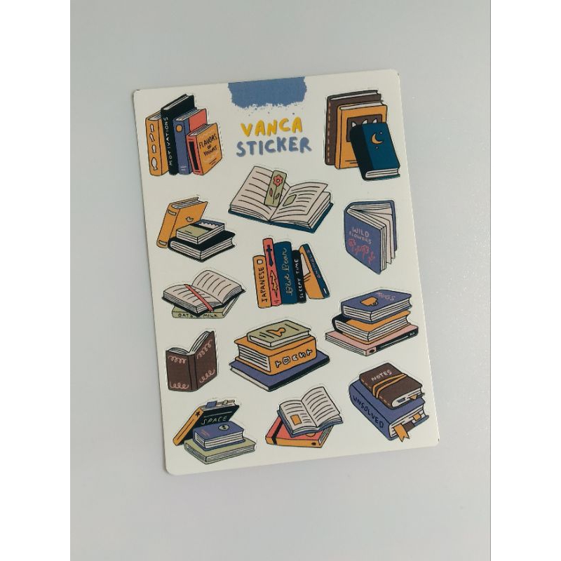 

Vanca Sticker Set A7 untuk Jurnaling & Scrapbooking
