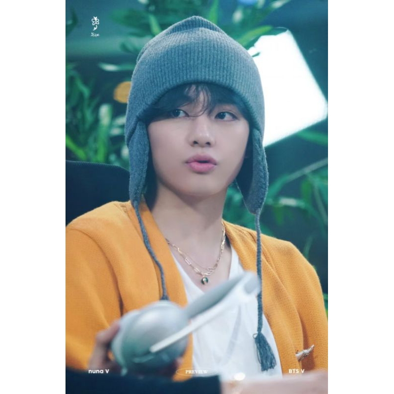 HANDMADE KUPLUK V BTS/BEANIE V BTS/TOPI KUPLUK CUTE/VIRAL/FASHION KOREA/ESTETIK/KAWAI STYLE/SANRIO/C