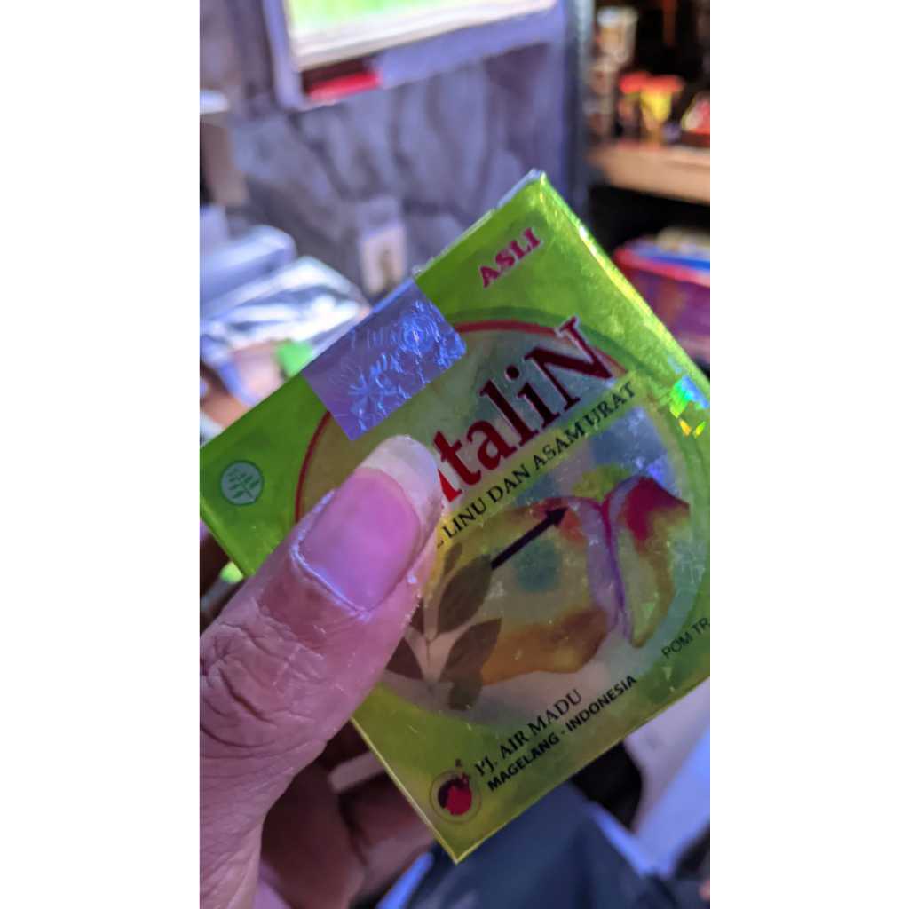 

SALE COD KIRIM HARI INI 1 pack 10 sachet × 4 kpsl aturan minum: *minum secara teratur 2 kpsl *minum bila parah 2x2 kpsl per hari (mon-taline)