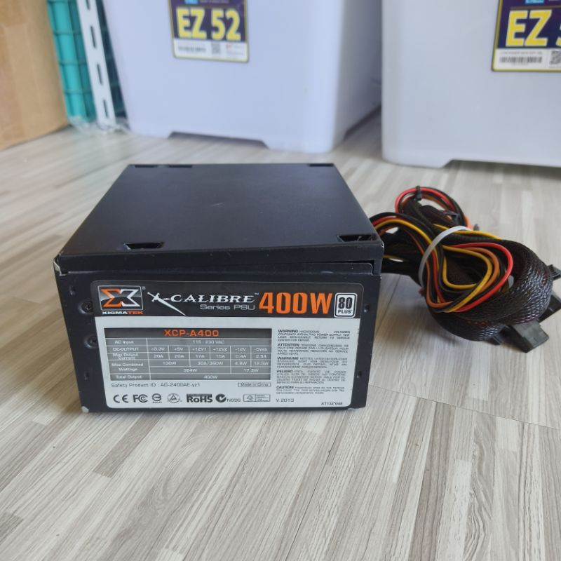 PSU GAMING XIGMATEK 400W 80+ PLUS
