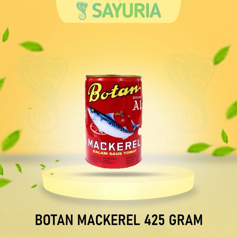 

Botan Makarel Saus Tomat 425 Gram