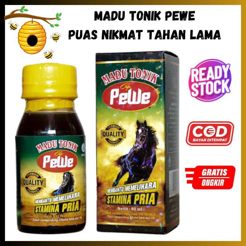 

MADU TONIK PEWE | STAMINA KUAT PRIA MENINGKATKAN VITALITAS AMPUH 100% ORIGINAL TERJAMIN TAHAN LAMA HALAL BPOM | BISA COD