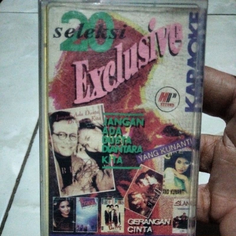 kaset pita full box"20 SELEKSI EXCLUSIVE"