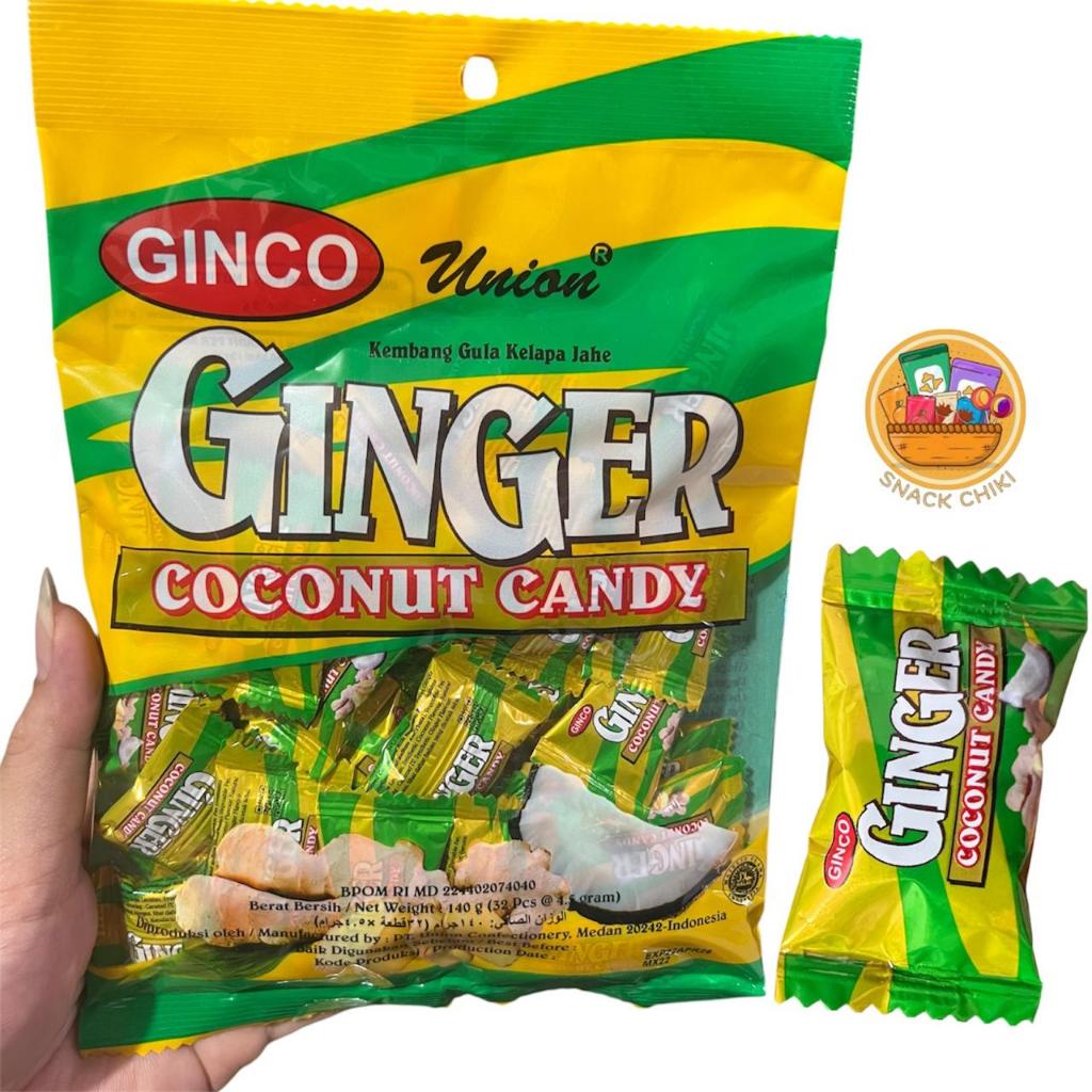 

PERMEN GINGER COCONUT CANDY / PERMEN JAHE ISI 32 PCS