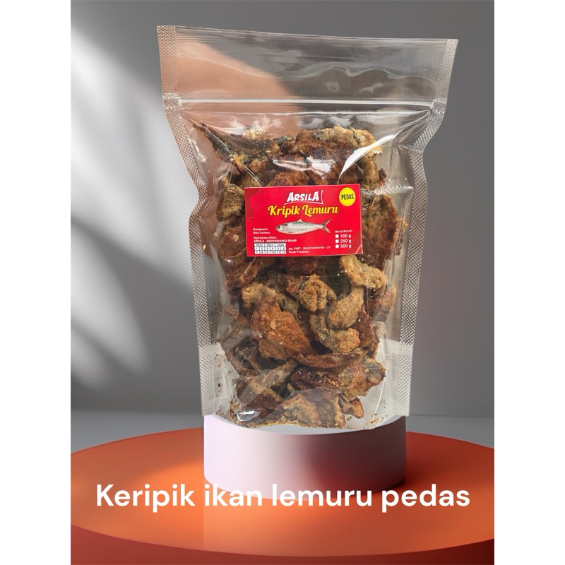 

keripik ikan lemuru pedas 200 gram