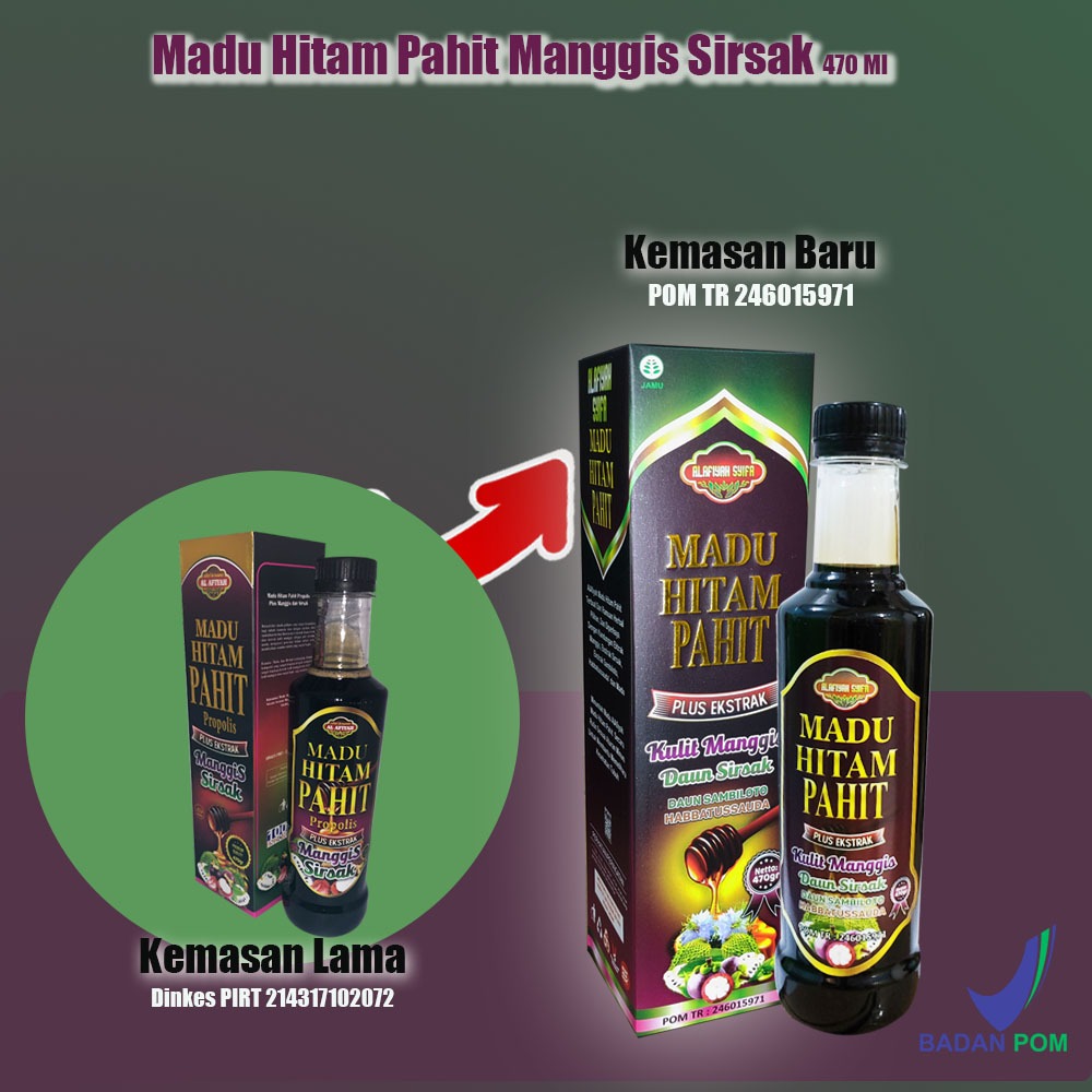 

Madu Hitam Manggis Sirsak