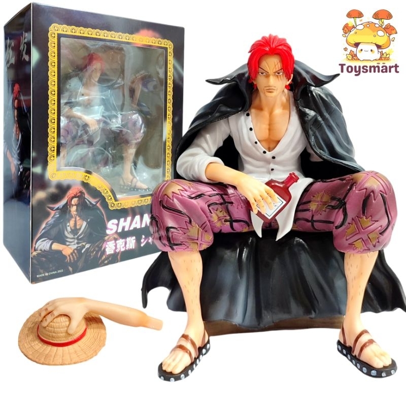 Action Figure Shanks Akagami One Piece Red Hair Figure Shanks