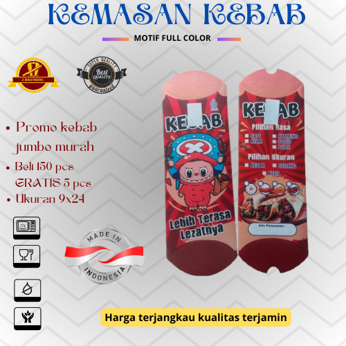 

Dus kebab isi 50 pcs // Kemasan kebab // Box kebab // Bungkus kebab isi 50 pcs