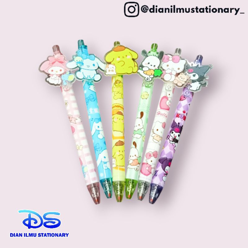 

Bolpen gel sanrio gp80027 tinta hitam