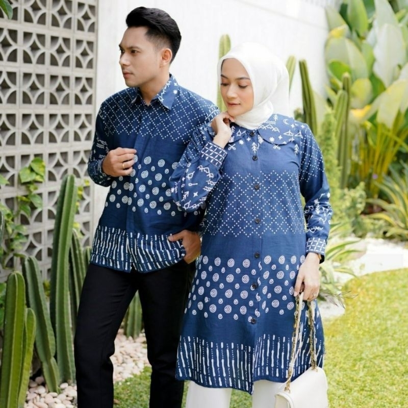 Batik setelan pria wanita masakini | Setelan batik pria wanita termurah | Batik couple pria wanita b
