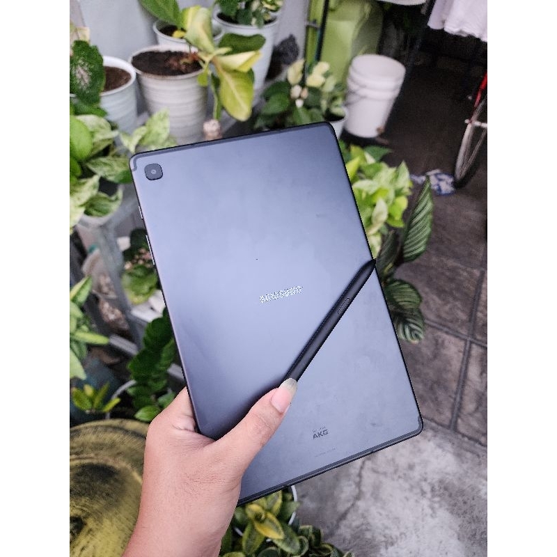 Samsung tab S6 lite sein All sim,ram 4/64gb Kelngkapan hp cas mulus Masih segel, layar whitespot ses