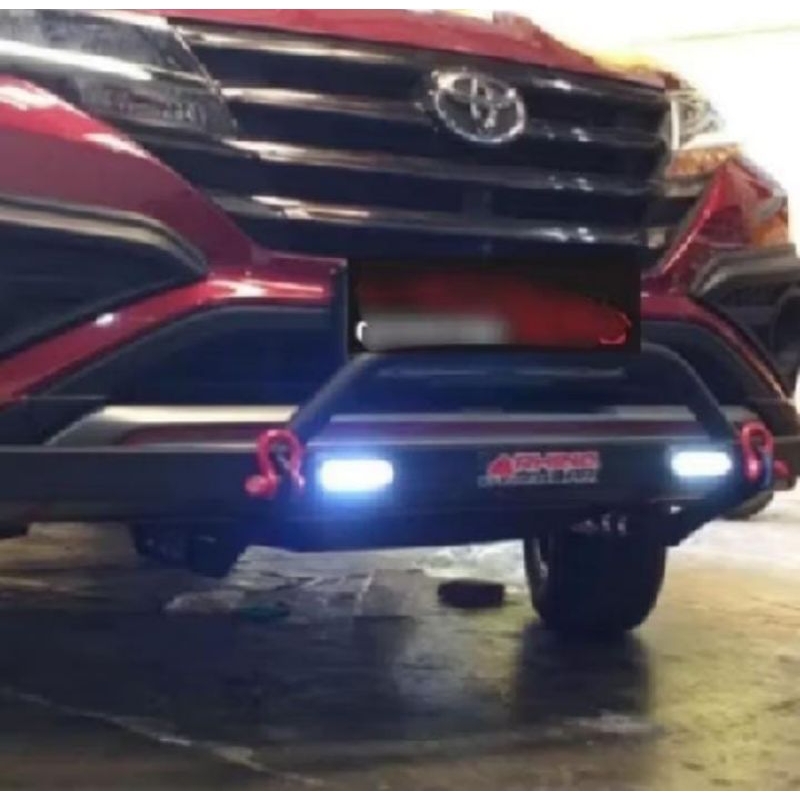 Tanduk Depan Mobilio BRV Bumper Guard Towing Bar Rhino Besi no arb