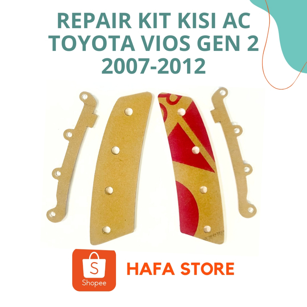 Solusi kerusakan Kisi AC Toyota Vios / Limo Gen 2 Tahun 2007 2008 2009 2010 2011 2012 Repair Kit AC 