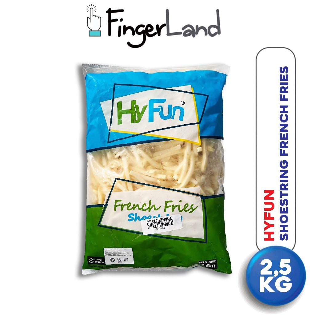 

HYFUN French Fries Shoestring 2,5 KG Kentang Goreng