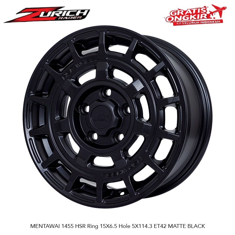 Velg Mobil Ring 15 Hsr Mentawai Pelek R15 Ertiga Xover Xpander Luxio Grandmax Taruna