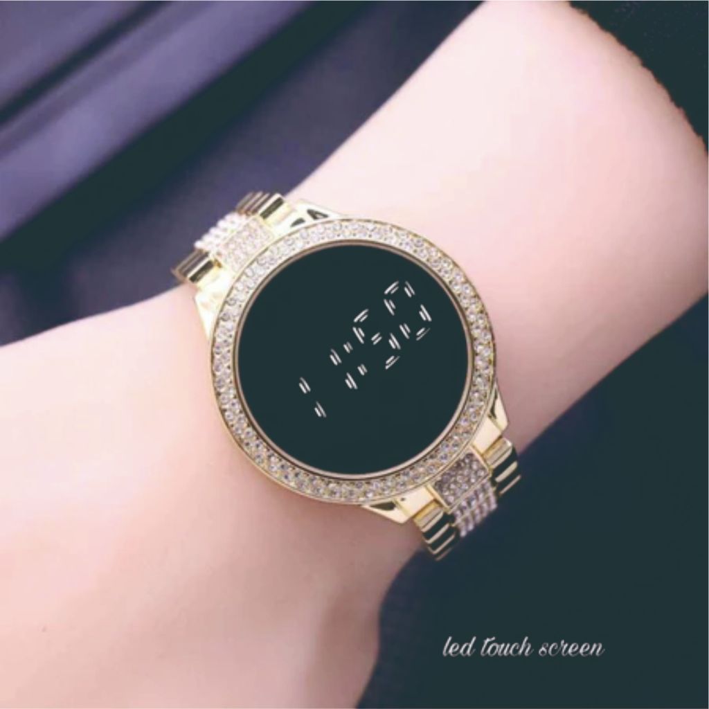 Jam Tangan Touchscreen FS Wanita Jam Tangan Fashion Wanita Rantai