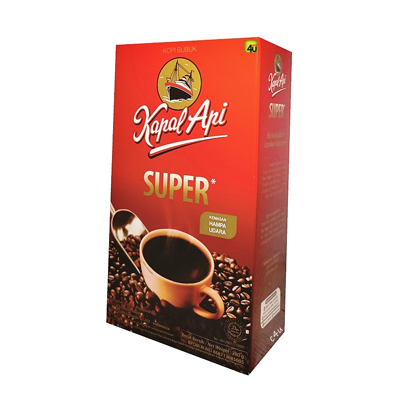 

Kapal Api SUPER - Kopi Tubruk Murni - 200 gr