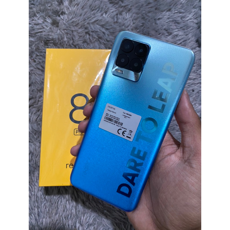Realme 8 Pro 8/128 Second Mulus Nominus Fullset Original