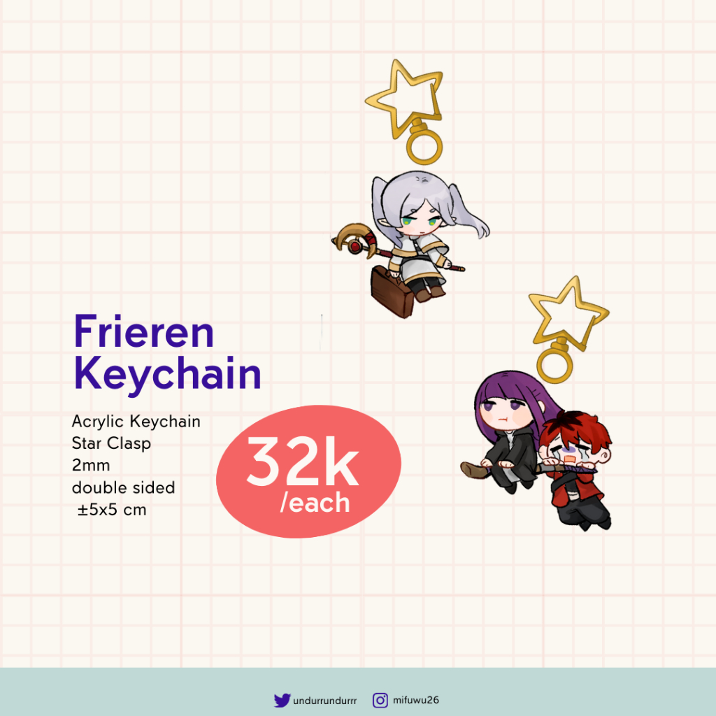 Frieren FernStark Keychain