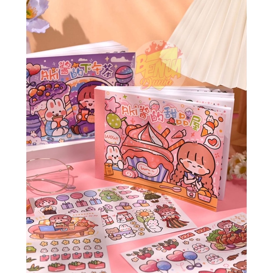 

Dijamin Untung STIKER BUKU ISI 5 LEMBAR KARAKTER LUCU IMUT DIY STIKER SPIRAL ELEGAN FANCY ATK IMUT BD