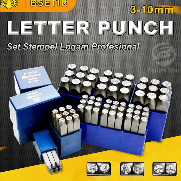 

Diminati Best Seller Bestir Germany Logo Bintang Ketok 3mm1mm Stamp Punch Letter BST7821
