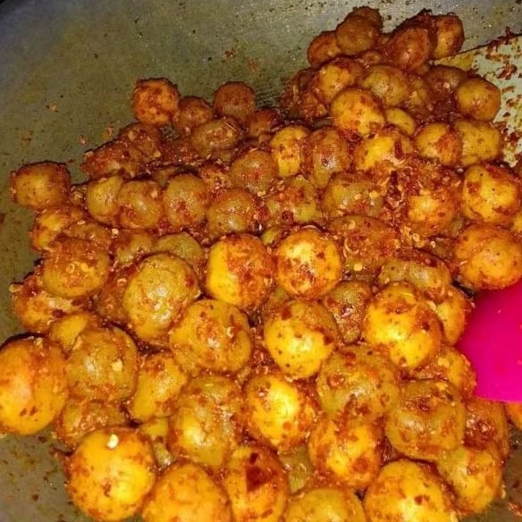 

Cimol (bumbu chili oil homemade )