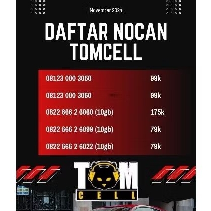 Nomor Rapi Telkomsel series 000 & 666 tengahan