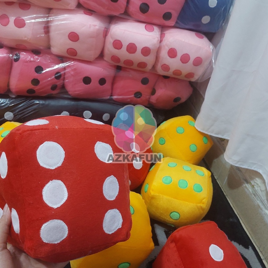 Boneka Dadu 15x15 cm  Bantal Dadu
