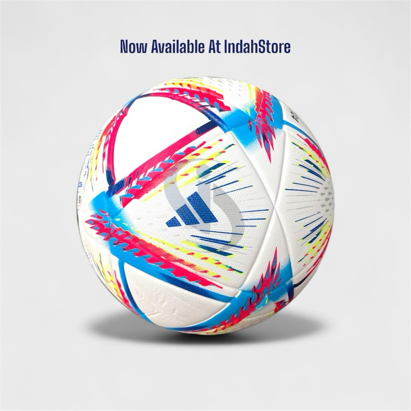 Adidas Bola Sepak Original Piala Dunia Bola Sepak Al-Rihla Size 5 Impor