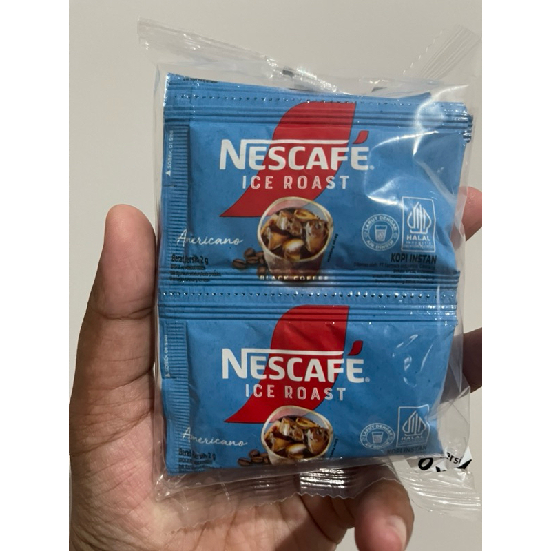 

Nescafe Ice Roast Kopi Instan Americano Bag 10 x 2 g