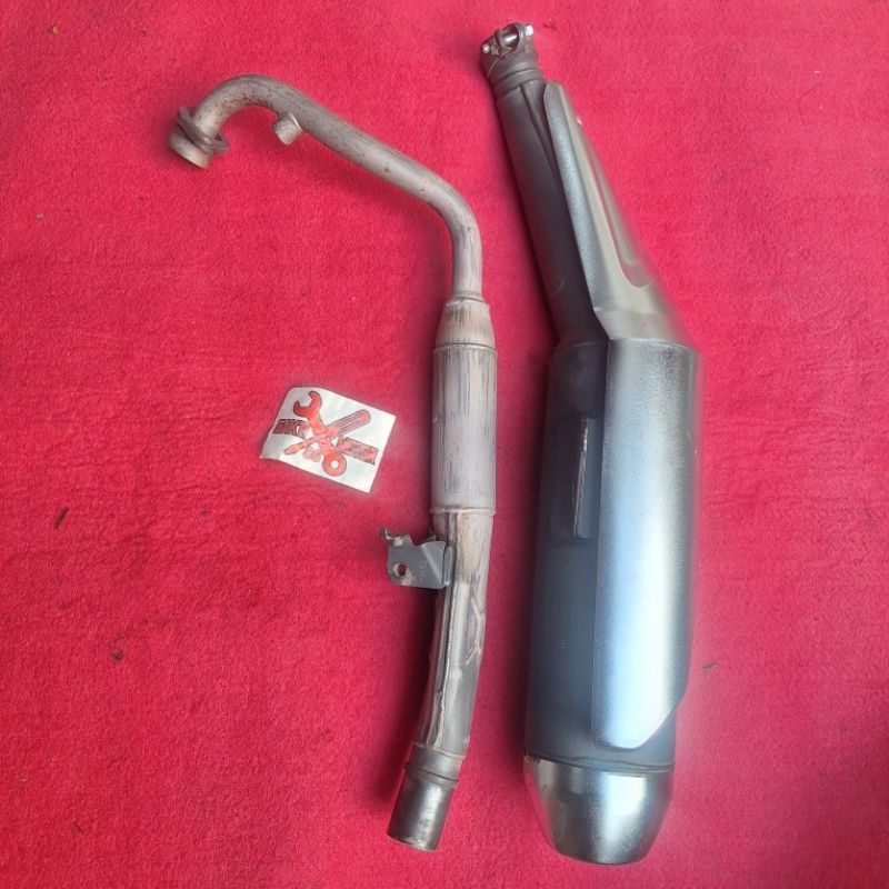 Knalpot Standar Honda CBR 150R Old K45 Original